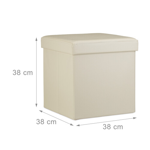 Klapphocker Kunstleder 2