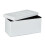 Bench with storage space in artificial leather 3