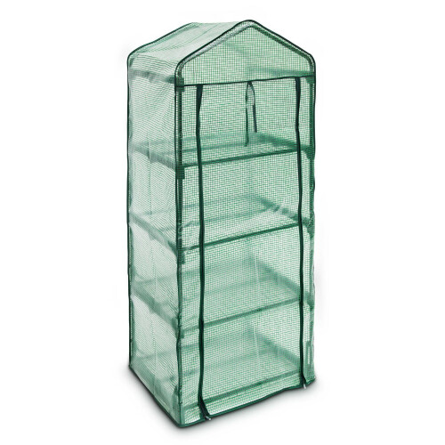 Greenhouse with net-reinforced PE foil 2