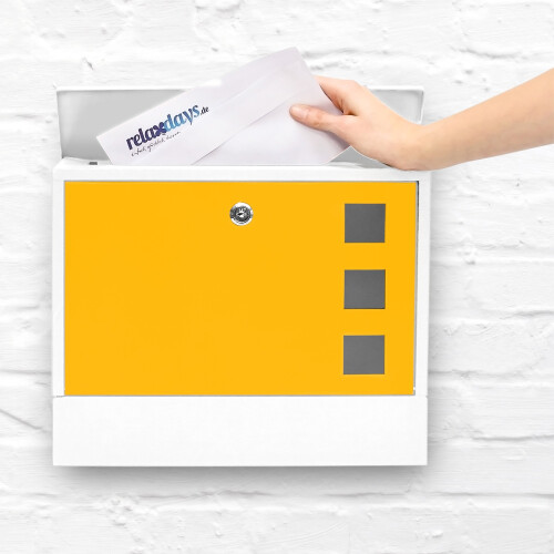 Briefkasten zweifarbig 1