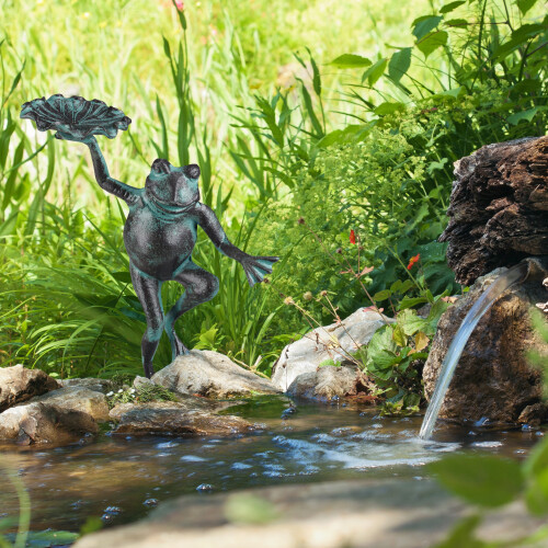 Gartenfigur Frosch 1