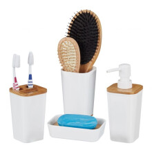 Badaccessoires in 4 Teilen