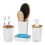 Badaccessoires in 4 Teilen 1