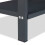 Wood stand with 2 shelves 8