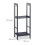 Wood stand with 2 shelves 4