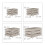 Shabby Holzkiste - 4er Set 4