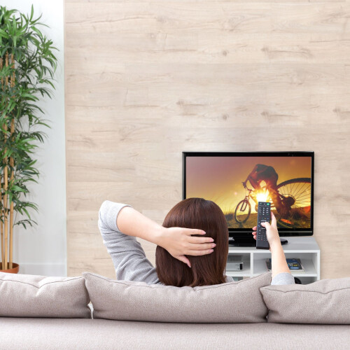 TV-Bank mit 4 Fächern und Rollen 2