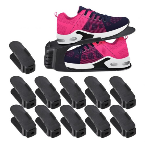 Set mit 12 Schuhhaltern