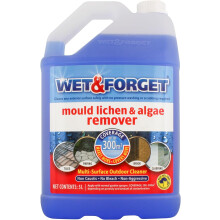 Wet & Forget Mould, Lichen & Algae Remover, Outdoor Cleaning Solution, Black Mould Remover, Bleach Free, 5 Litre