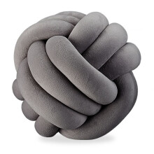 Knotenkissen einfarbig