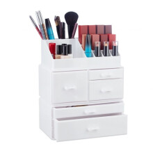 Make-up-Aufbewahrung aus Acryl mit 21 Fächern