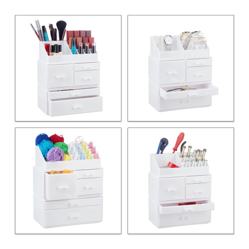 Make-up-Aufbewahrung aus Acryl mit 21 Fächern 2