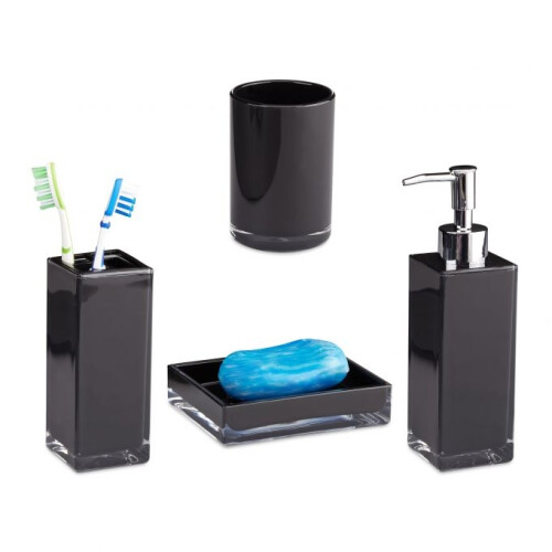 Badezimmer-Set mit 4 Teilen