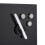 Magnettafel aus schwarzem Glas 7