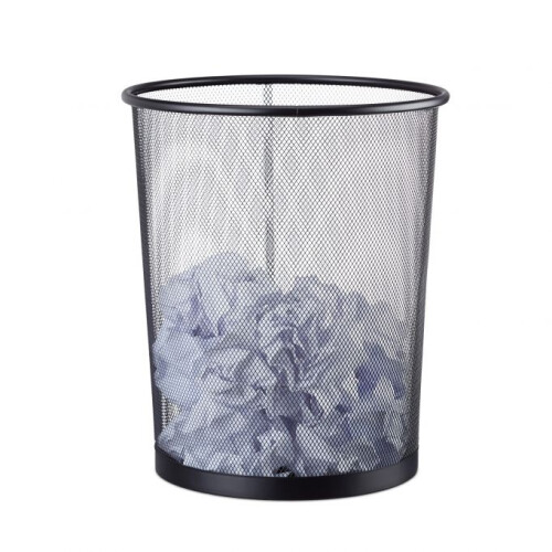Metall-Papierkorb