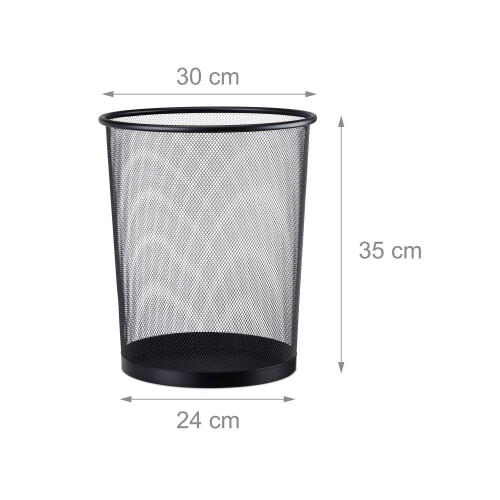 Metall-Papierkorb 2