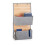 Wall- and door-hung storage for bathrooms 1