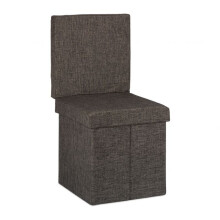 Klapphocker mit Rückenlehne