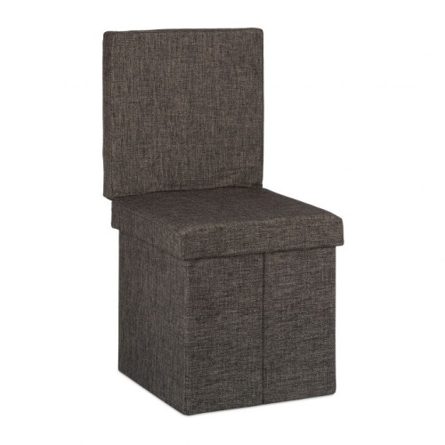 Klapphocker mit Rückenlehne