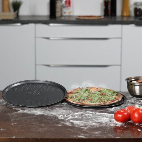 Pizzateller-Set perforiert 1