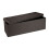 Collapsible storage bench linen fabric 1