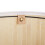 Laundry basket bamboo round 9