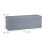 Banc de rangement pliable en tissu lin 4