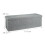 Collapsible storage bench linen fabric 4