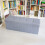 Collapsible storage bench linen fabric 2