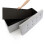 Collapsible storage bench linen fabric 6