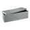 Collapsible storage bench linen fabric 1