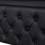 (Black) Upholstered Bed Functional Bed  Frame with LED Lighting 5