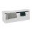 Collapsible storage bench linen fabric 1