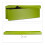 Folding storage bench in artificial leather 4
