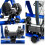 Bicycle trainer with 6 gears 6