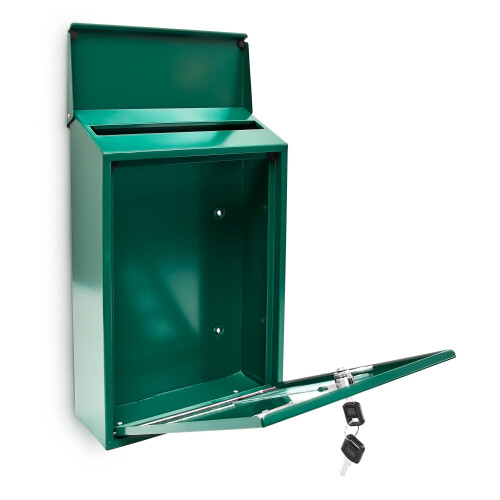 Mailbox with 3 square viewing windows 2