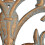 Pot holder wall cast iron baroque 6