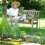 Cast iron bird bath with soil spike 5