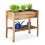 Hochbeet Holz geflammt 1