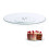 Rotating glass cake plate 1