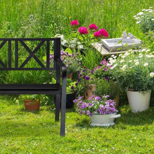 Gartenbank Metall 2