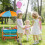 Picnic table for children with parasol 2
