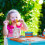 Picnic table for children with parasol 5