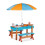 Picnic table for children with parasol 1
