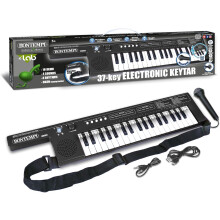 Bontempi | KeyRhythm - 37 Keys Keytar with Shoulder Strap and Rechargeable Battery for Unlimited Music Freedom