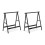 Work trestle steel, set of 2 1