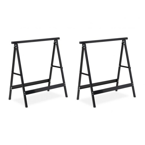 Work trestle steel, set of 2