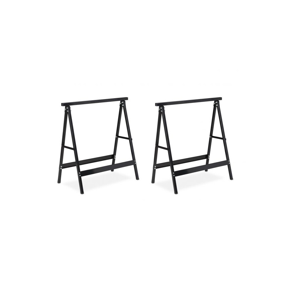 Work Trestle Steel, Set Of 2 730056361076
