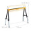 Folding trestle with carrying handle set of 2 4