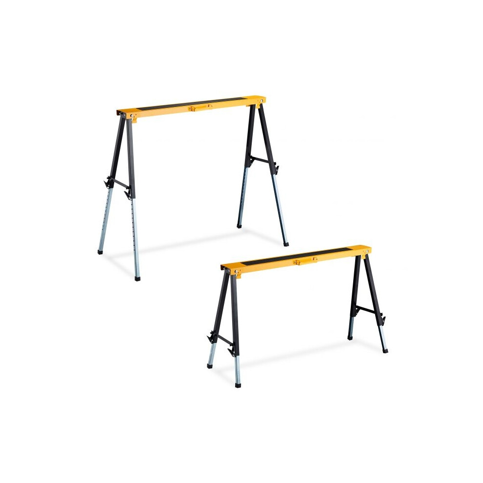Folding Trestle With Carrying Handle Set Of 2 730056361083